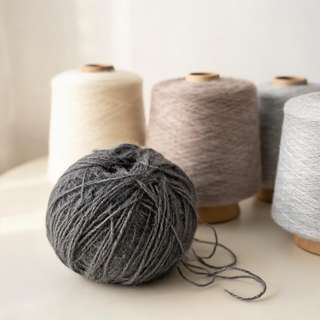 Yarn and materials close-up